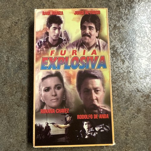 Furia explosiva vhs pelicula - furia,