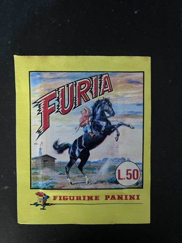 Bustina figurine panini furia - bustina,